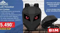 NORTH PACİFİC LEDLİ MOTOSİKLET SIRT ÇANTASI